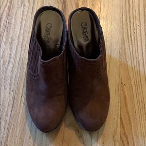 CARLOS SANTANA CLOGS WITH HEEL